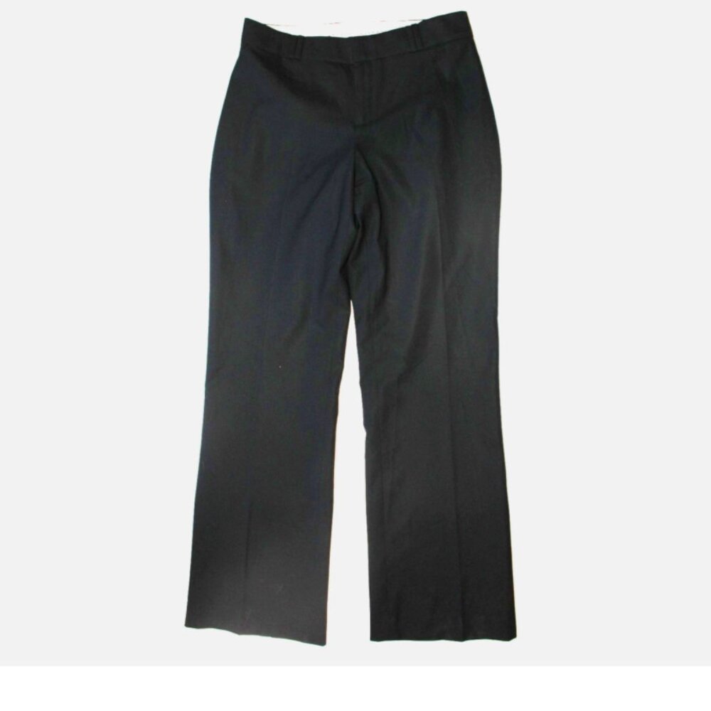 Banana Republic Black Wool Pants Jackson Fit Curvy Women's 6 Straight Leg